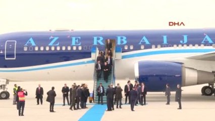 Cumhurbaşkanı Erdoğan, Azerbaycanlı Mevkidaşı Aliyev'i Yolcu Etti