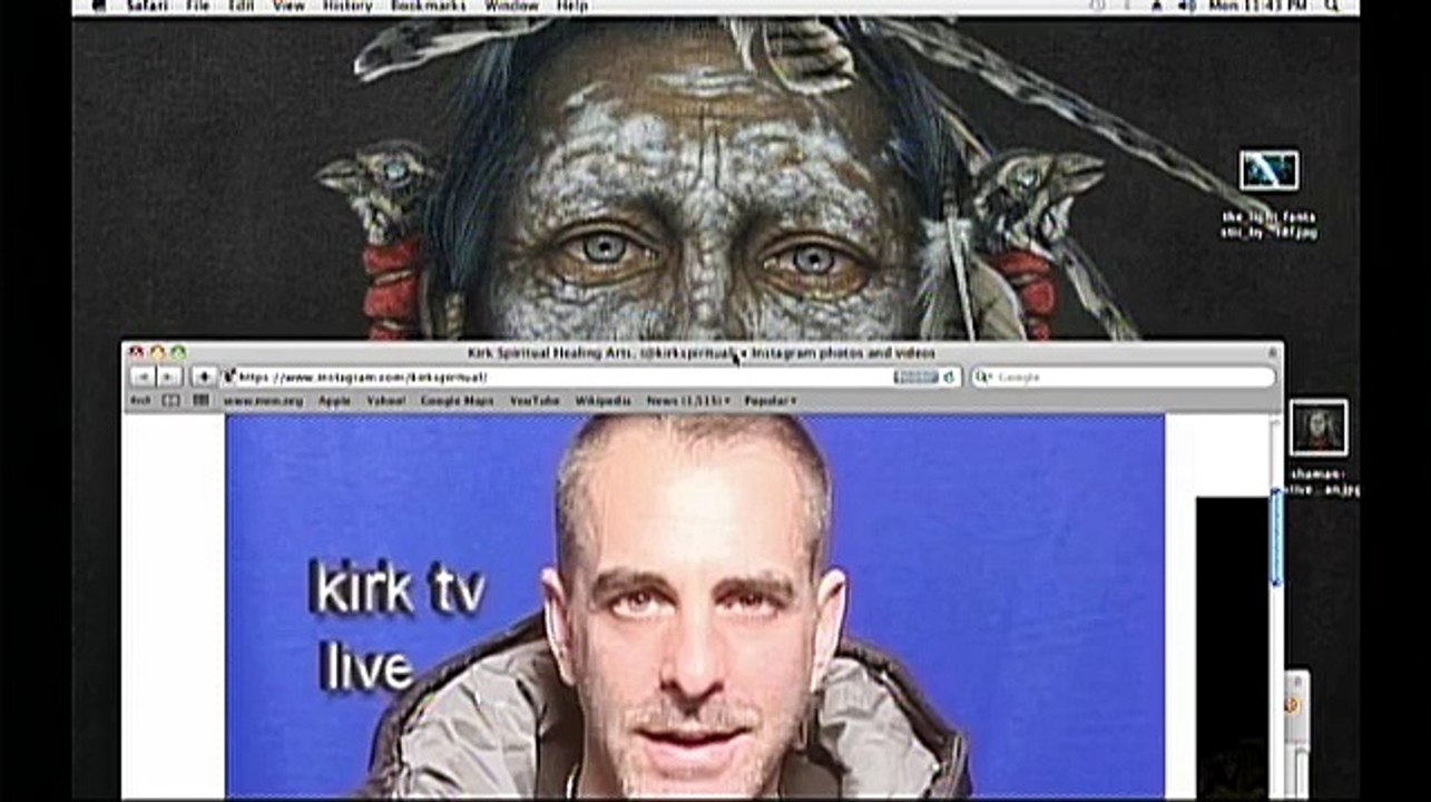 Kirk Spiritual Television Shaman Shopping 3/016