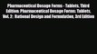 PDF Pharmaceutical Dosage Forms - Tablets Third Edition: Pharmaceutical Dosage Forms: Tablets