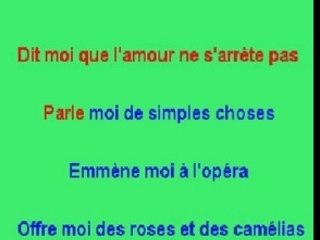 Dis-moi que l'amour ne s'arrête pas.