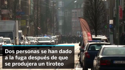 Tiroteo en Bruselas con tres policías heridos
