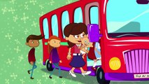 Wheels on the Bus Adisebaba İngilizce Çizgi Film Çocuk Şarkıları Videoları
