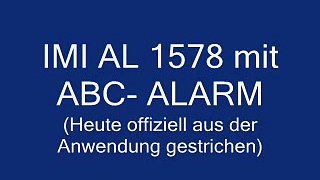 IMI AL 1578 ABC-Alarm