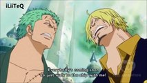 One Piece Episode 519 Zorro No.1 vs Sanji No.7 [HD]