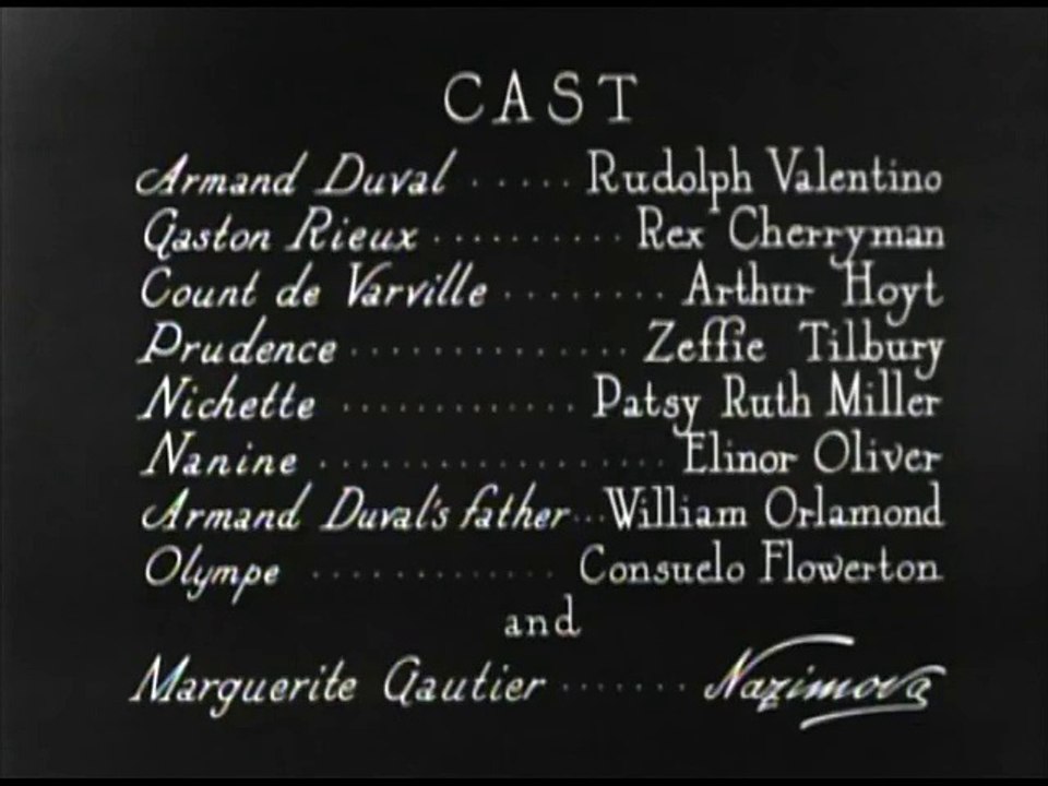 La Dame aux Camélias - Film complet