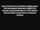 PDF Smart Card Research and Advanced Applications: 14th International Conference CARDIS 2015