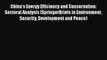 [PDF] China's Energy Efficiency and Conservation: Sectoral Analysis (SpringerBriefs in Environment
