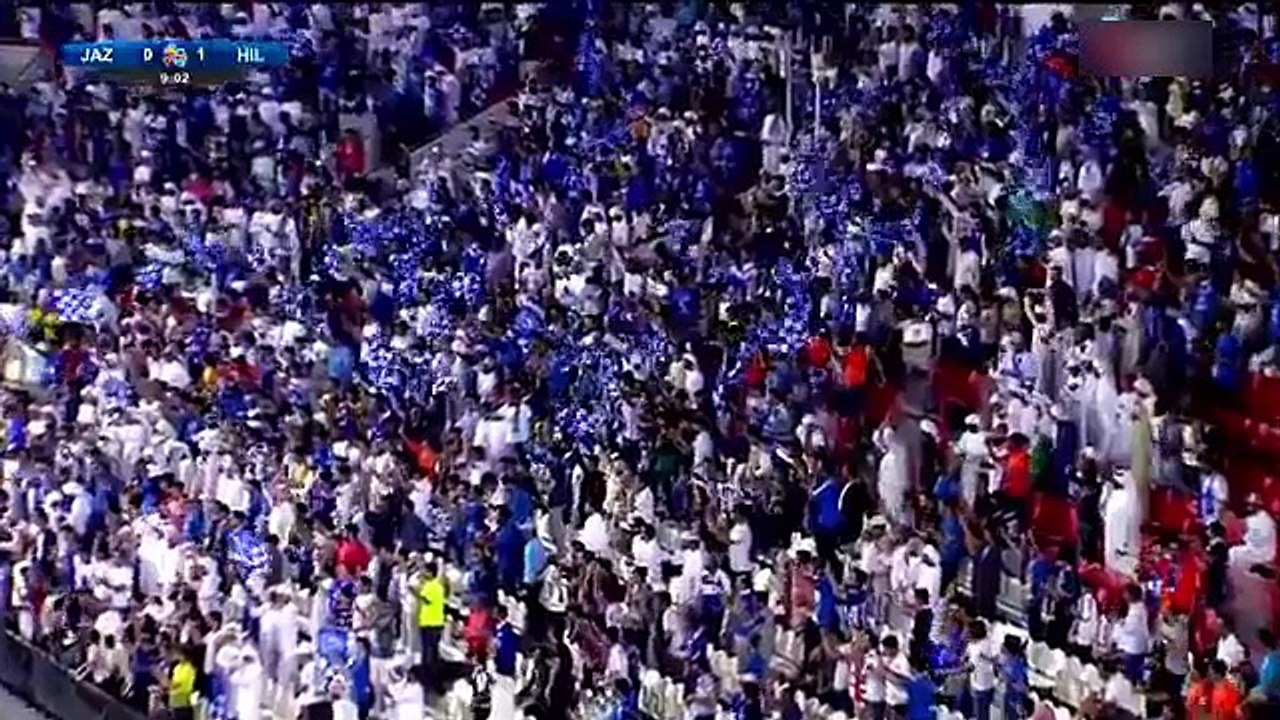 أهداف مباراة الهلال والجزيرة الاماراتي 1-1 - ذهاب