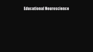 Read Educational Neuroscience Ebook