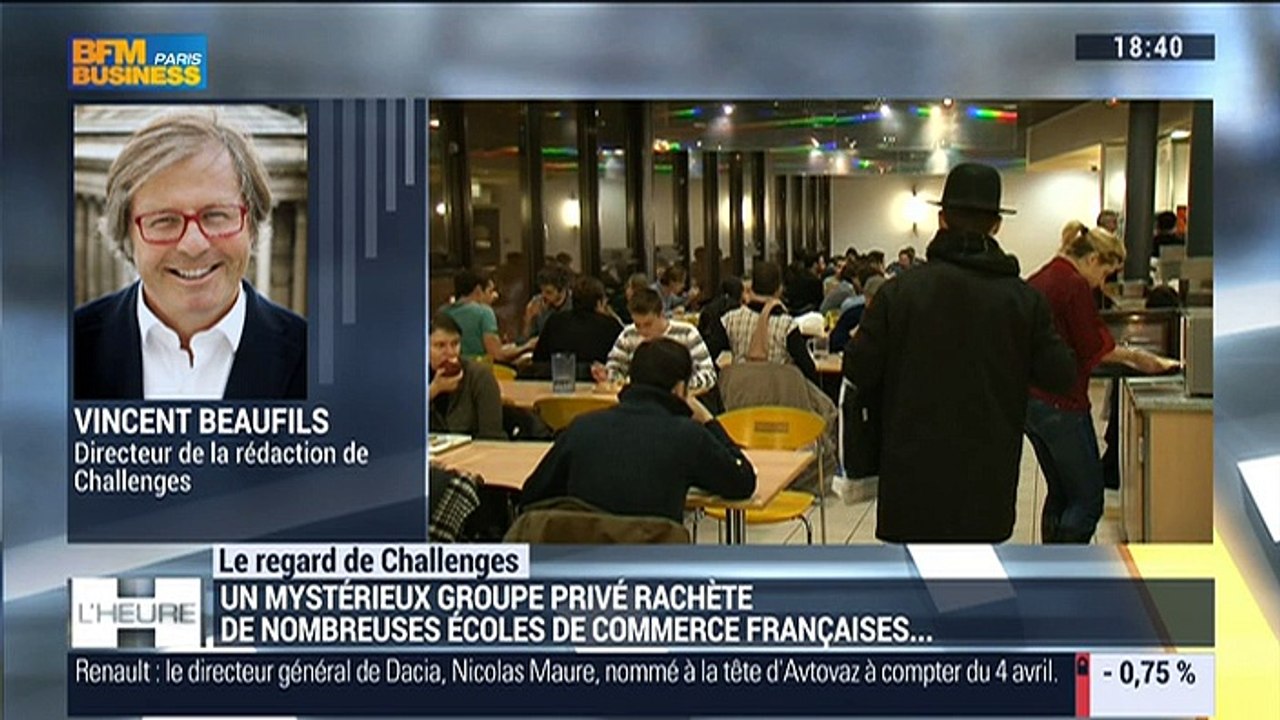 Le regard de Challenges: Un mystérieux groupe privé rachète de nombreuses écoles de commerce françaises - 15/03