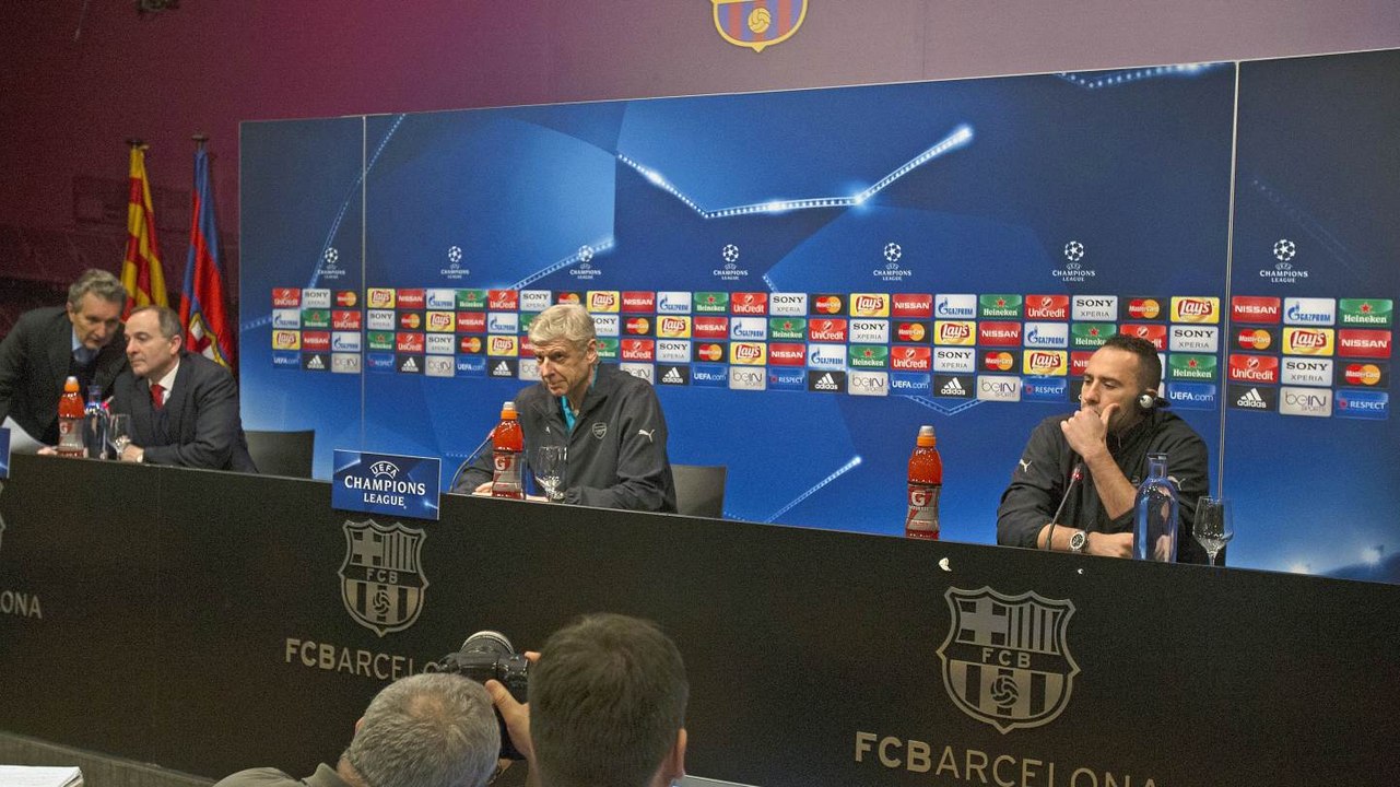Declaracions d’Arsène Wenger i Ospina: prèvia FC Barcelona – Arsenal [CAT]
