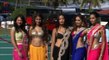 Hot Models In Sexy Blouse & Saree Exposing Too Hot Figure
