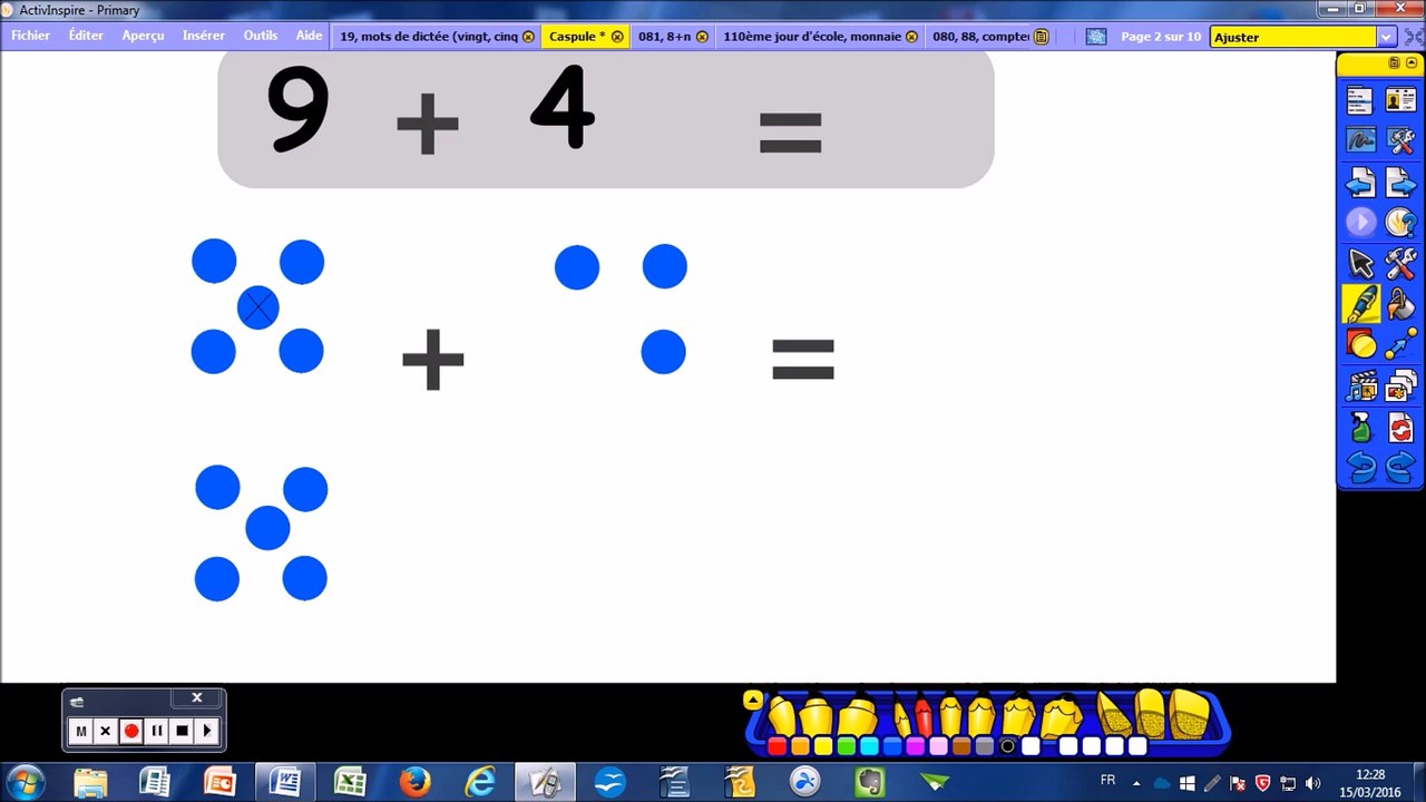 9+ et 8+