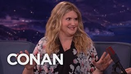 Jillian Bells Mortifying Justin Timberlake Encounter At SNL - CONAN on TBS