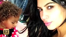 North West Shows Off Her Tough Workout in Kim Kardashians Snapchat Video