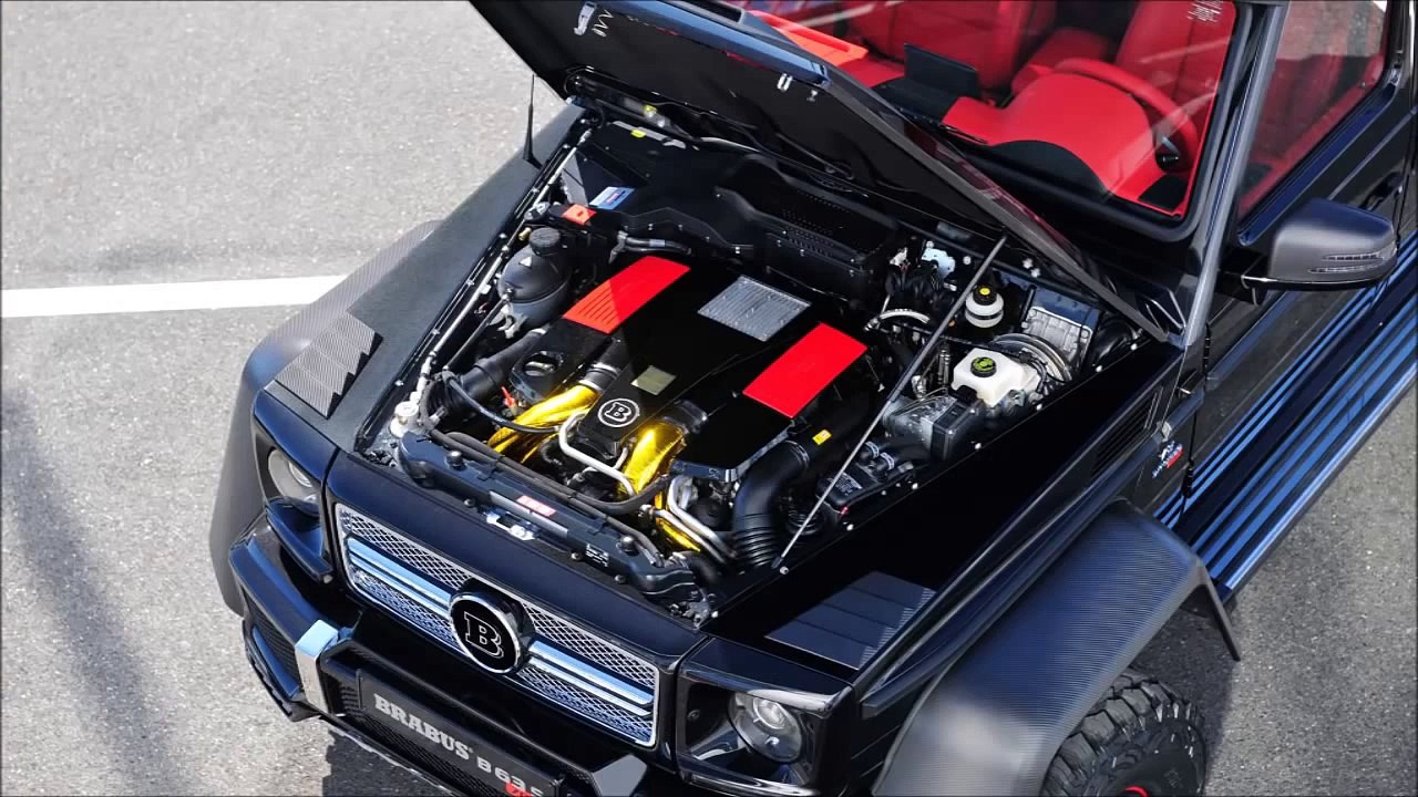 2013 BRABUS B63S 700 6x6 based on Mercedes Benz G63 AMG 6x6 Review Outside & Inside