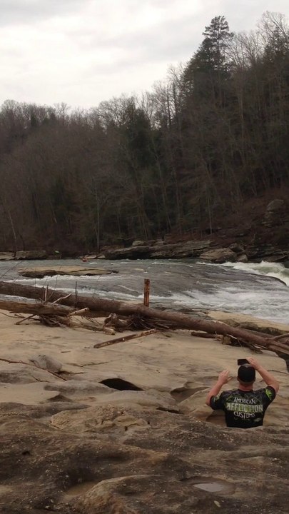 Kayaking Cumberland Falls