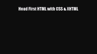 [PDF] Head First HTML with CSS & XHTML [Download] Full Ebook
