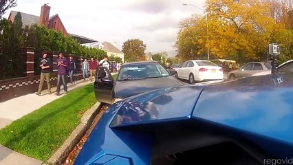 17 yaşında okula lamborghini aventador ile giden kız
