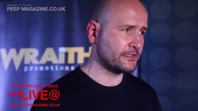 STEVE WRAITH TALKS TO PEEP MAGAZINE ABOUT HIS COLLISION COURSE SHOW