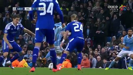 David Silva Skills manchester city 0 - 0 Dyn. kiev Champions League - 15.03.2016