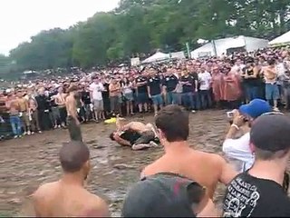 Rock the Bells - Mud Wrestling 2