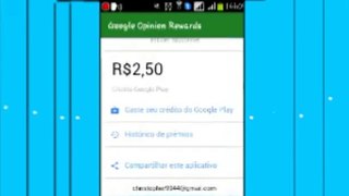 Como Ganhar Créditos(Dinheiro) Grátis Na Playstore