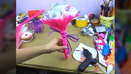 DIY Kinder Surprise bouquet ( ENG Subtitles) Speed up #102