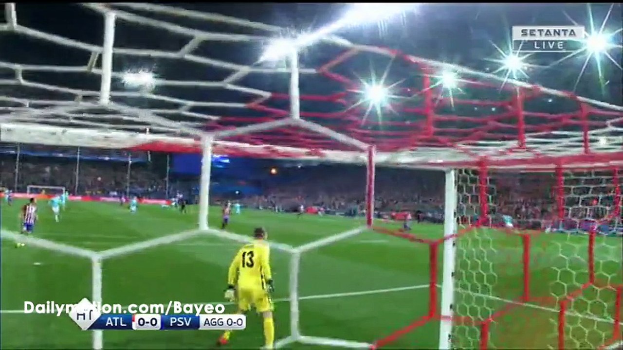 Atl. Madrid vs PSV Eindhoven - 15-03-2016