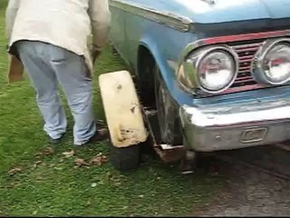 Picking up my Ford Fairlane Project Car. December 2011