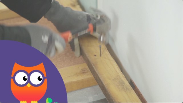 Comment poser des lambourdes sur des solives (Ooreka.fr)