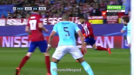 90 minutes Atl . Madrid 0 - 0 PSV highlights - Champions League - 15.03.2016