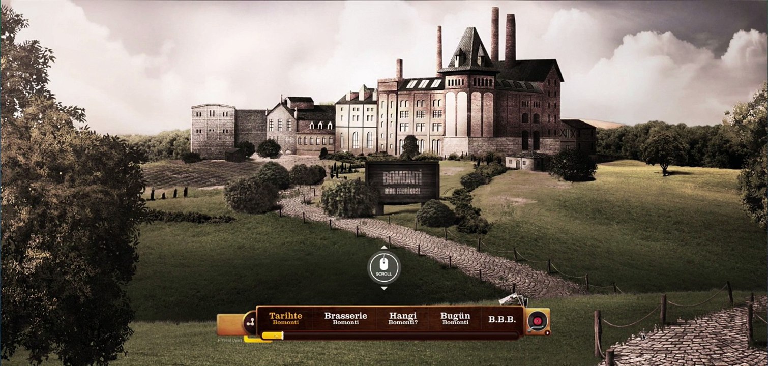 Bomonti Website Design