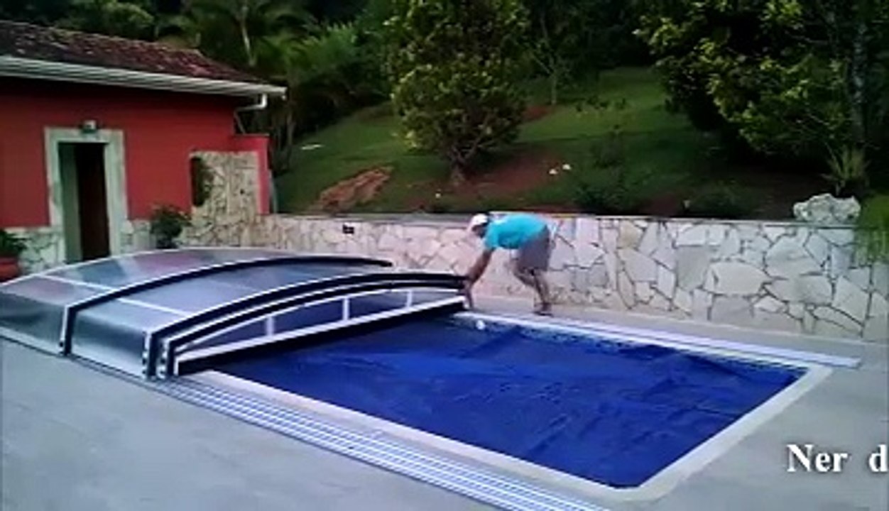Havuz İçin Açılır Kapanır Kapaklar
