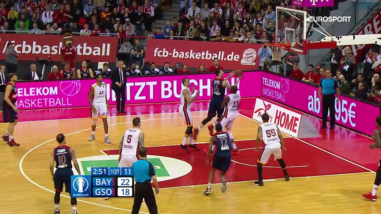 Bayern Münih - Galatasaray_ 99-89 (Maç özeti)
