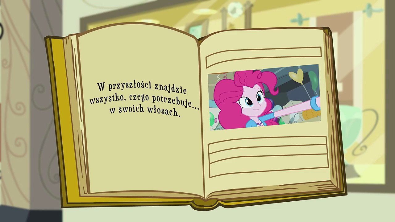 MLP Equestria Girls Polska Pinkie Pie i jej włosy!