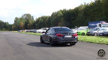 700HP BMW M5 F10 VS Ferrari 458 Italia DRAG RACE