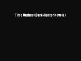Read Time Untime (Dark-Hunter Novels) PDF Free