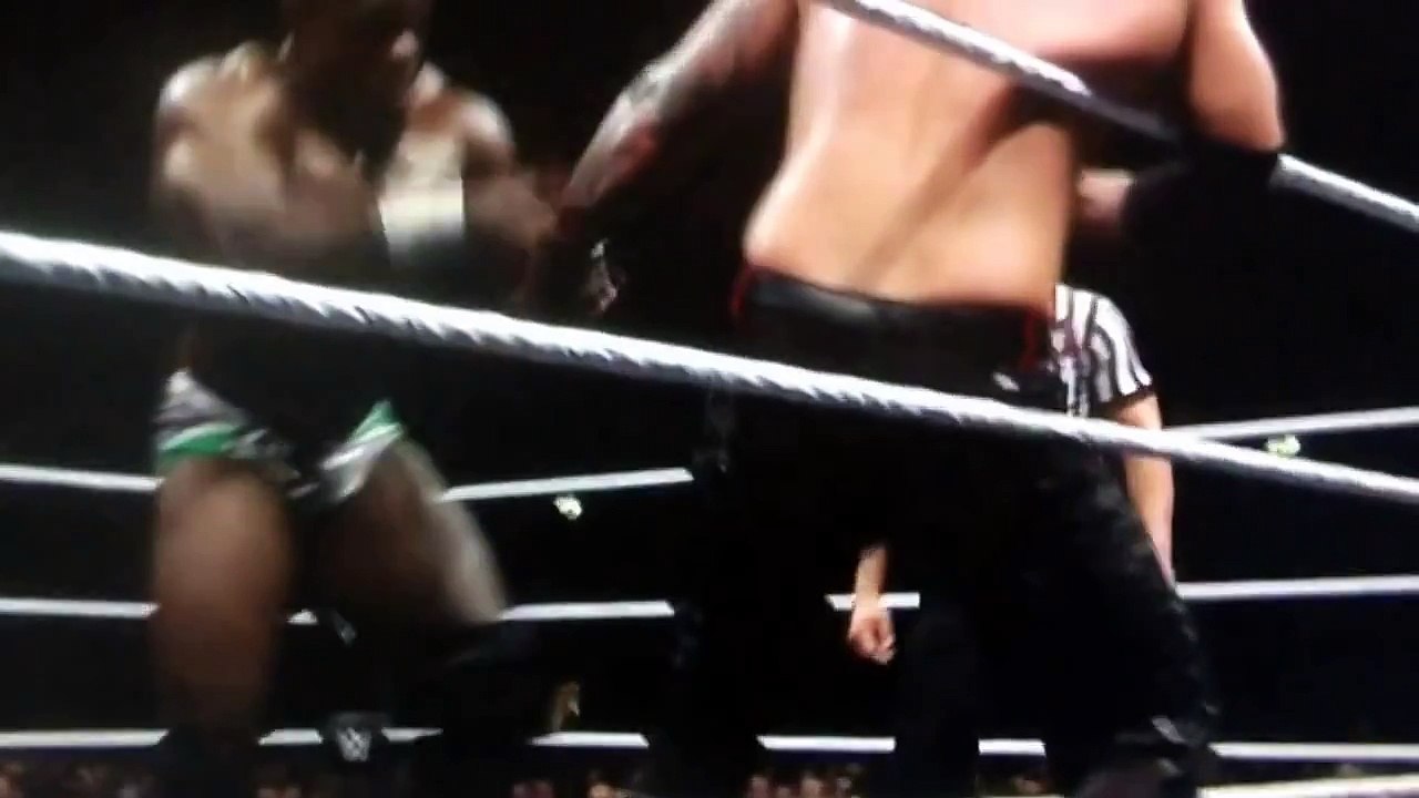 WWE NXT TakeoverLonden Apollo Crews vs Baron Corbin (Final Moments)