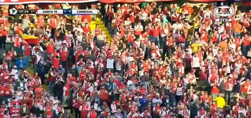 GOL JONATHAN GÓMEZ Ind. Santa Fe (COL) vs Cobresal (CHI) COPA LIBERTADORES