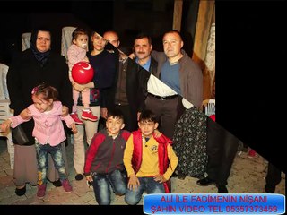 ALİ SELVİ FADİME AKTAŞ IN NİŞANI