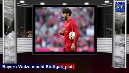 FC Bayern München vs VFB Stuttgart 4:0 • Bilder vom Spiel