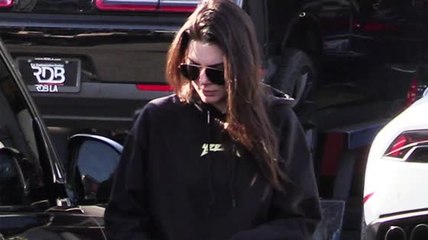 Kendall Jenner Gets an Oil Change Like an Average Person