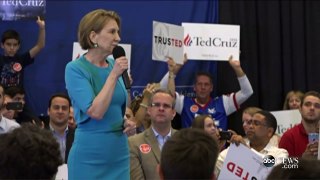 Carly Fiorina Endorses Ted Cruz for President