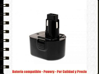Batería para DEWALT Modelo DE9074 12V NiMH