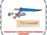 PIROGRAFO 30W Y 14 PUNTAS PIROGRAFIA PIROGRABADOR TERMOGRABADO