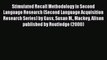 [PDF] Stimulated Recall Methodology in Second Language Research (Second Language Acquisition