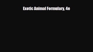 Download Exotic Animal Formulary 4e [PDF] Online