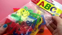 Apprendre l’alphabet avec de la pâte à modeler / Pâte à modeler Play Doh démo
