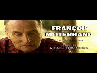 6-6 Francois Mitterrand 1916-1991 B.A.